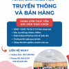 THÔNG BÁO TUYỂN SINH KHÓA HỌC “TRUYỀN THÔNG VÀ BÁN HÀNG” THÁNG 7/2025
