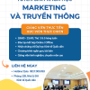 THÔNG BÁO TUYỂN SINH KHÓA HỌC “MARKETING VÀ TRUYỀN THÔNG” THÁNG 7/2025