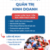THÔNG BÁO TUYỂN SINH KHÓA HỌC “QUẢN TRỊ KINH DOANH” THÁNG 10/2025