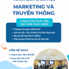 THÔNG BÁO TUYỂN SINH KHÓA HỌC “MARKETING VÀ TRUYỀN THÔNG” THÁNG 05/2025