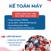 THÔNG BÁO TUYỂN SINH KHÓA HỌC “KẾ TOÁN MÁY” THÁNG 08/2026