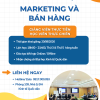 THÔNG BÁO TUYỂN SINH KHÓA HỌC “MARKETING VÀ BÁN HÀNG” THÁNG 08/2026