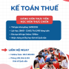 THÔNG BÁO TUYỂN SINH KHÓA HỌC “KẾ TOÁN THUẾ” THÁNG 09/2026