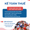 THÔNG BÁO TUYỂN SINH KHÓA HỌC “KẾ TOÁN THUẾ” THÁNG 11/2026